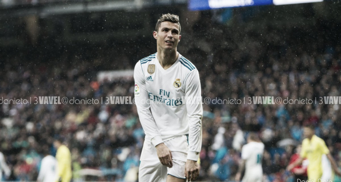 Cristiano Ronaldo se lamenta en un partido contra el Villarreal I Foto: Daniel Nieto (VAVEL)