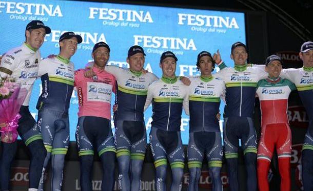 Svein Tuft premier leader du Giro di Italia