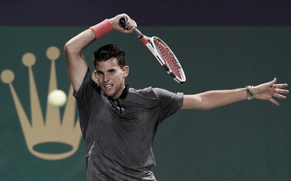 Dominic Thiem y una nueva dificultad. Imagen: Zimbio
