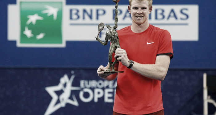 Kyle Edmund conquista su primer título de ATP en Amberes. Imagen: @ATPTour