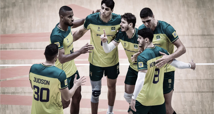 Pontos e melhores momentos Brasil 3x0 Holanda pela Liga das Nações de vôlei masculino