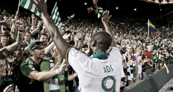 Victoria de Timbers. // Imagen: MLSsoccer