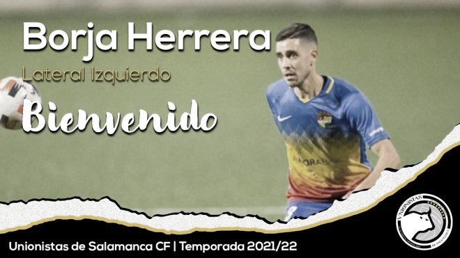 Borja Herrera es el primer fichaje de Unionistas de
Salamanca