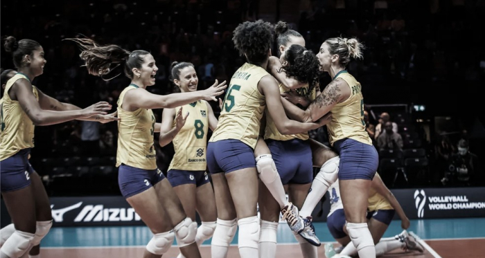 Melhores momentos Brasil x Porto Rico pelo Mundial de Vôlei (3-0)