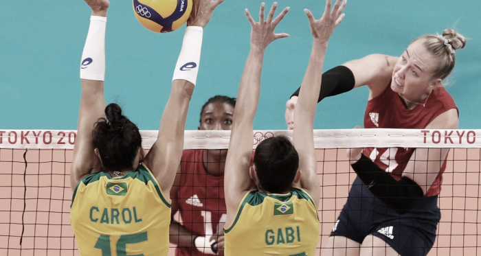 Estados
Unidos superam Brasil na final do vôlei feminino e conquistam inédita medalha de ouro
em Tokyo 2020