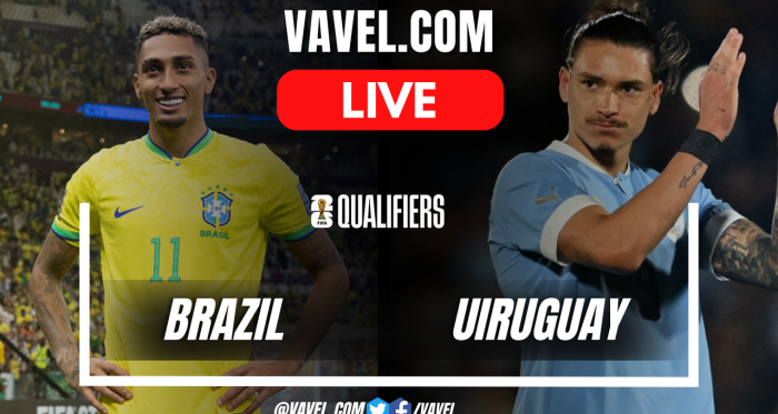 Goals and Highlights for Brazil 1-1 Uruguay in FIFA World Cup Qualifiers