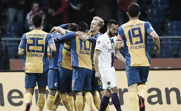 Eintracht Braunschweig vs. Erzgebirge Aue: Hosts complete comeback with three second half goals