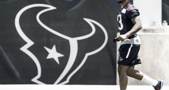Braxton Miller during OTAs | photo courtesy of chron.com
