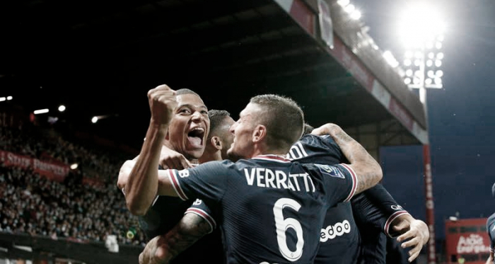Em jogo intenso, PSG vence Brest e mantém máximo aproveitamento na Ligue 1