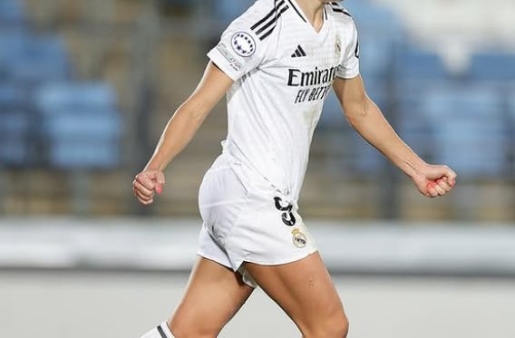 Signe Bruun se consagra como la máxima goleadora del Real Madrid y de la Champions