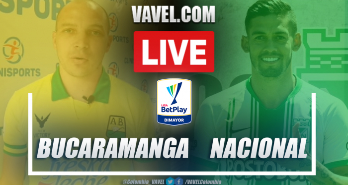 Resumen Bucaramanga vs Nacional (3-2) en la fecha 9 por Liga BetPlay 2021-I