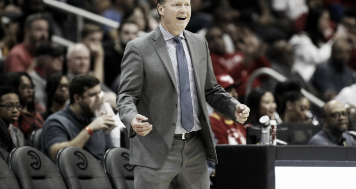 Budenholzer durante un partido | foto: nba.com