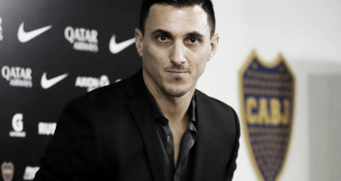 Primer plano del director deportivo o mánager de Boca. Foto: Prensa CABJ.