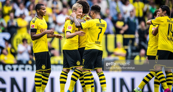 Borussia Dortmund celebrate (Getty Images/Lukas Schulze/Bundesliga)