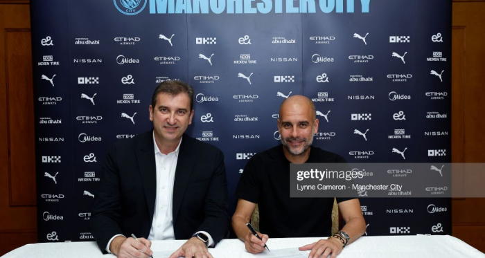 Pep Guardiola extends Manchester City stay until 2025