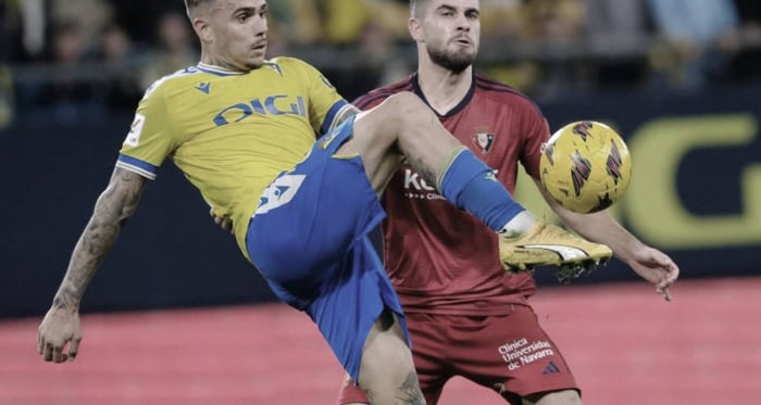 Tablas entre Cádiz y Osasuna