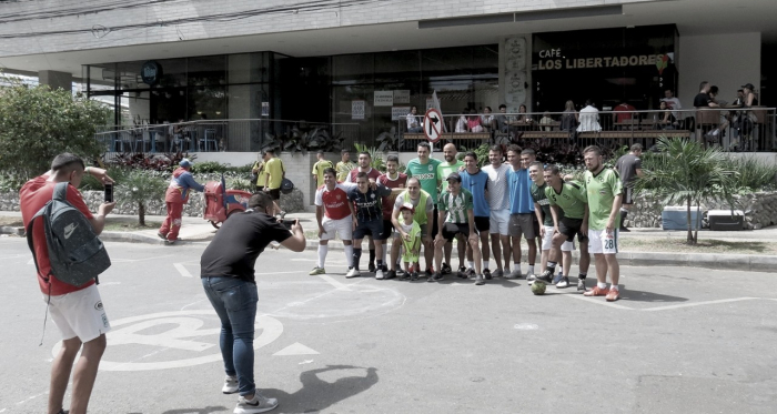 Fútbol Callejero en "Manila a la Calle". Fotografía: Sebastián Areiza