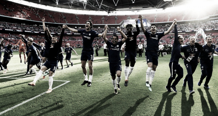 Eden Hazard le da la FA Cup al Chelsea