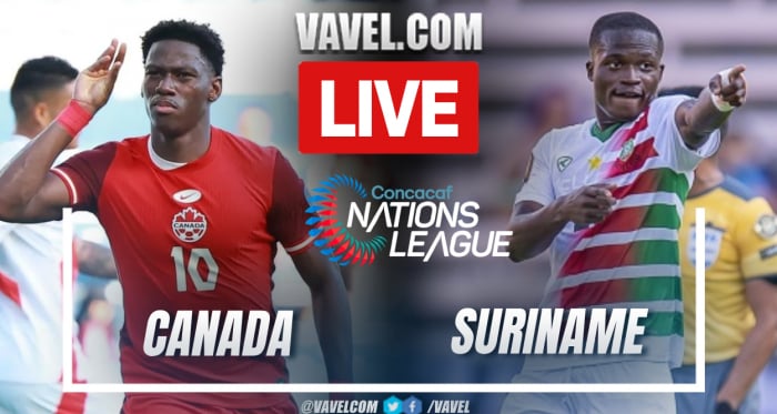 Goals and Highligths Canada 3-0 Suriname in CONCACAF Nations League