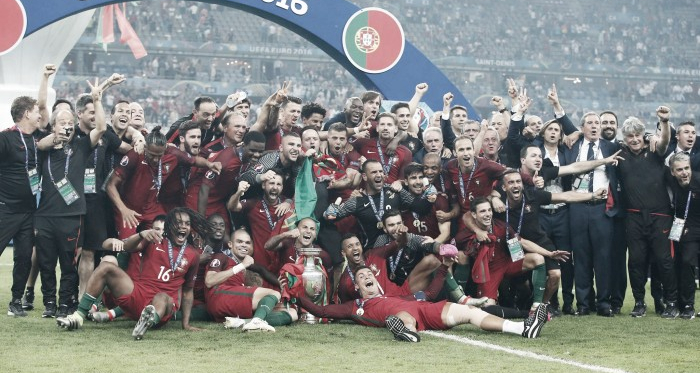 10 de julho: O dia em que toda a nação portuguesa celebrou a conquista do Euro 2016 // Foto: Facebook Seleções de Portugal