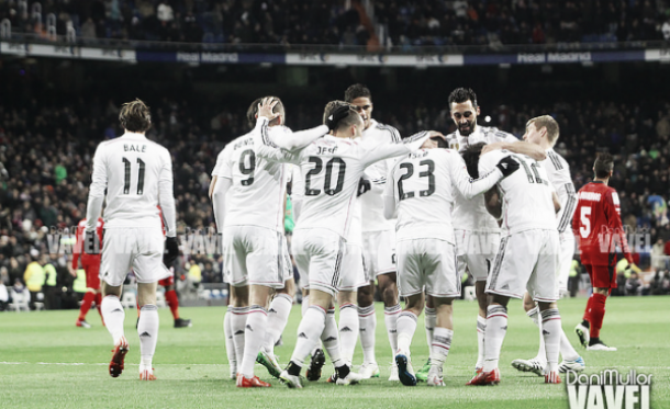 Real Madrid - Sevilla: puntuaciones del Real Madrid, 21ª jornada de la Liga BBVA