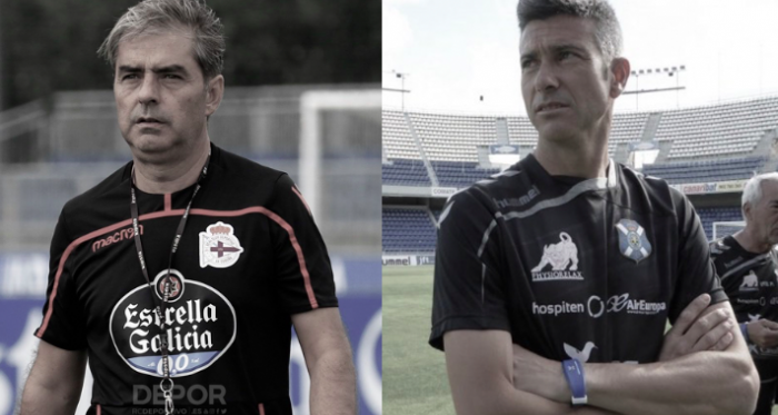 Natxo González y Josep Lluís Martí // @RCDeportivo - @CDTenerife 