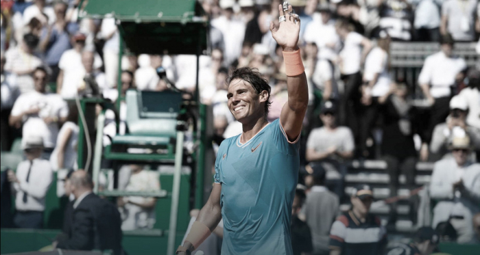 Nadal en el torneo de Montecarlo 2019 | Foto: ATP