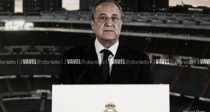 Florentino Pérez en un acto del Real Madrid. Foto: Daniel Nieto (VAVEL).