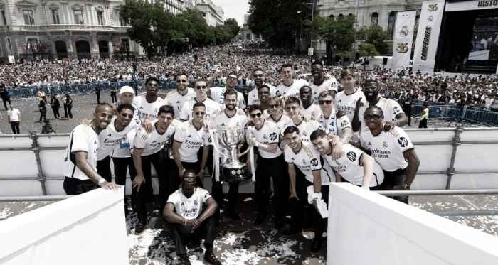 El Real Madrid, de Cibeles al cielo