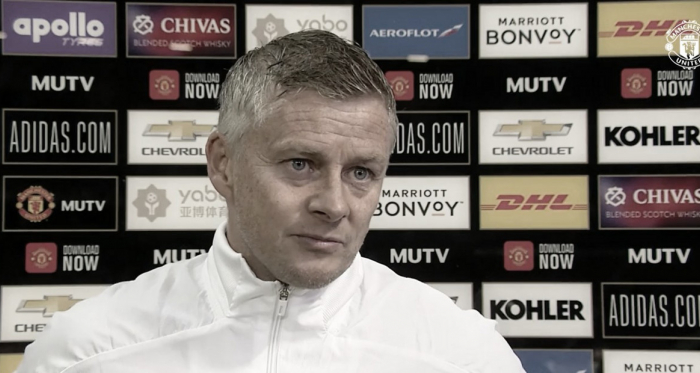 Solskjaer
aponta o que faltou ao United no empate sem gols diante do Chelsea: “Saudade
dos torcedores”