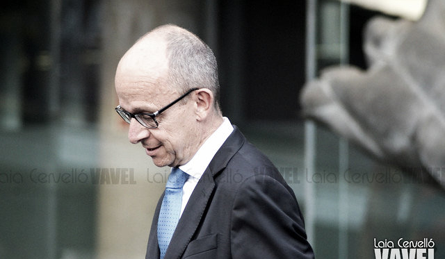 Jordi Cardoner, en las instalaciones del Camp Nou. FOTO: Laia Cervelló.