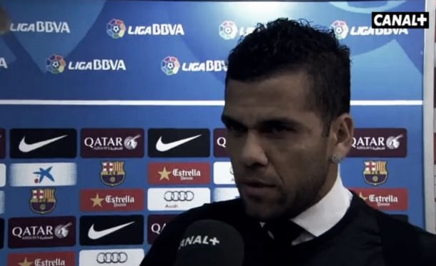 Dani Alves: &quot;Cuando tengamos la posibilidad de jugar como hemos jugado siempre, lo haremos&quot;