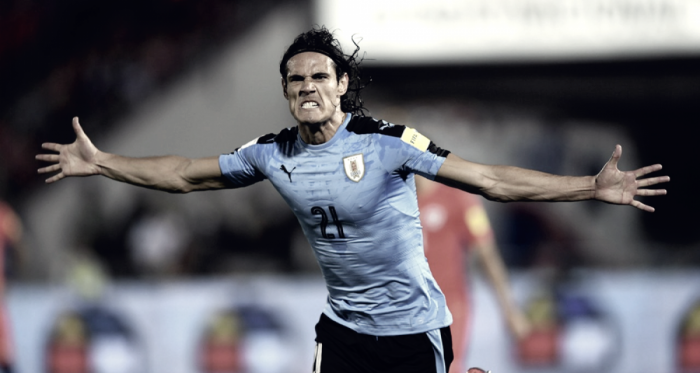 Cavani, con las pilas cargadas | Foto: Federación Uruguaya de Fútbol