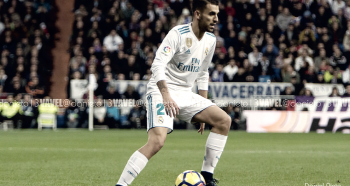 Ceballos jugando con el Real Madrid | Fuente: Daniel Nieto