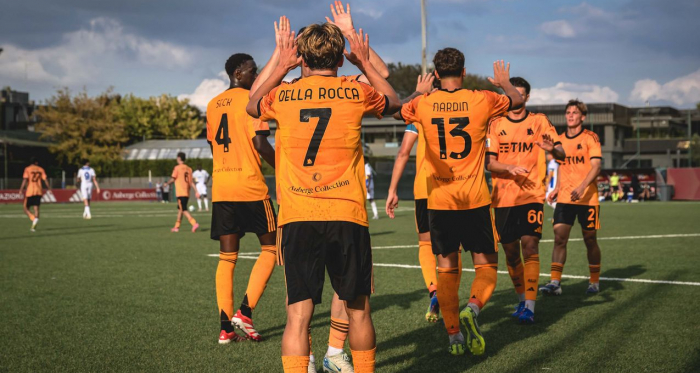 Primavera 1: alla Roma basta Della Rocca, il Frosinone cade al Di Bartolomei