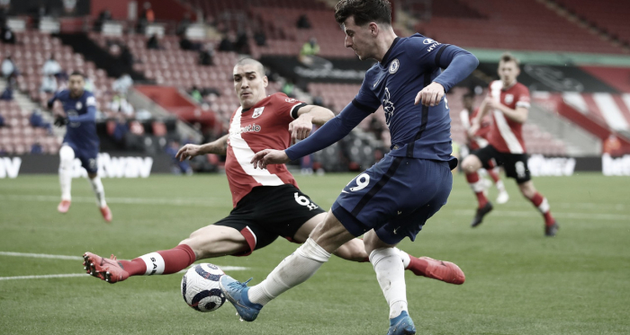 Jogo duro: Southampton e Chelsea ficam no empate