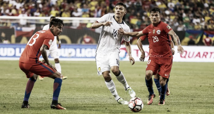 Chile outclassed Colombia on Wednesday night.