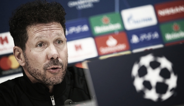 Simeone: "En el campo tenemos que salir fuertes"