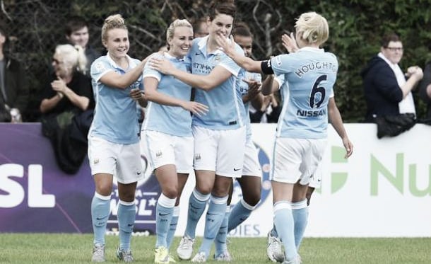 Chelsea Ladies 1-2 Man City Ladies: Rafferty&#039;s cruel own goal splits the sides