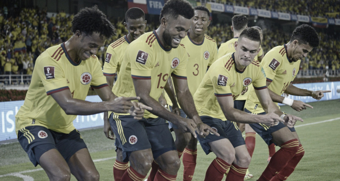 Colombia le ganó a Chile y mantiene vivo el sueño de ir a Catar 2022
