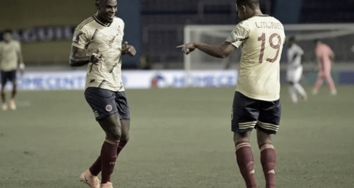 Colombia goleó a Venezuela en el inicio de las eliminatorias