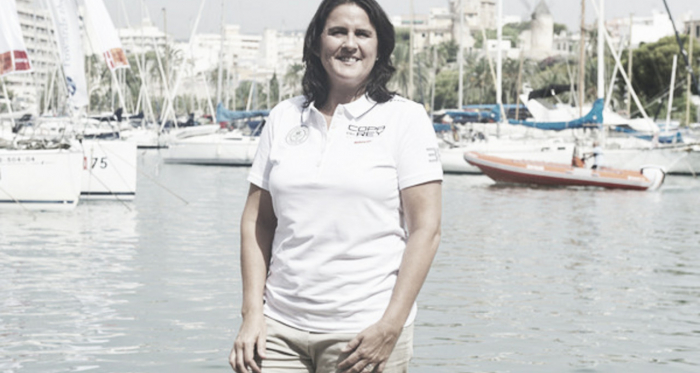 Conchita Martínez durante la 36ª Copa del Rey de Vela en Palma de Mallorca. Foto: zimbio.com