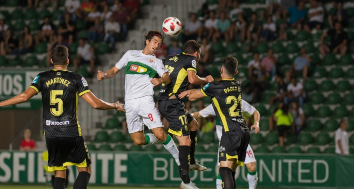 Lance del último enfrentamiento del Granada en Copa. Foto: Granada CF.