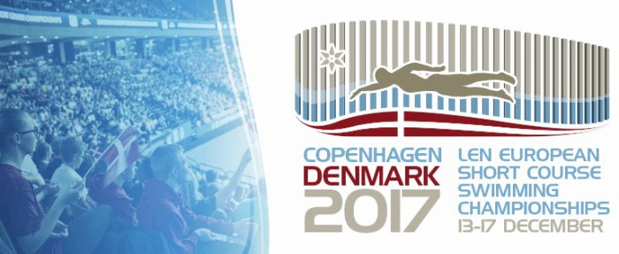 Cartel del campeonato europeo absoluto de piscina corta de Copenhague. / Foto: LEN