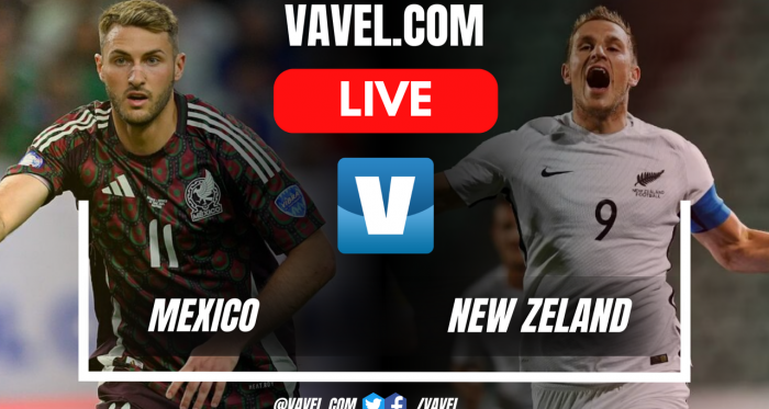 Mexico vs New Zealand LIVE Score Updates (1-0)