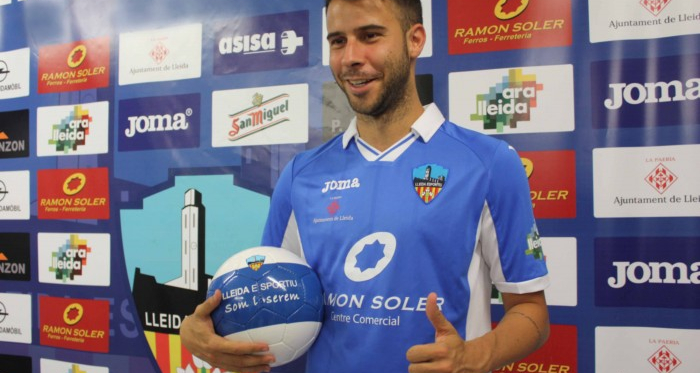 Cristian Gómez, el primero en llegar al Lleida Esportiu