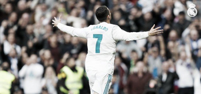 Cristiano Ronaldo, tornato al gol oggi (Twitter - Real Madrid C.F.)
