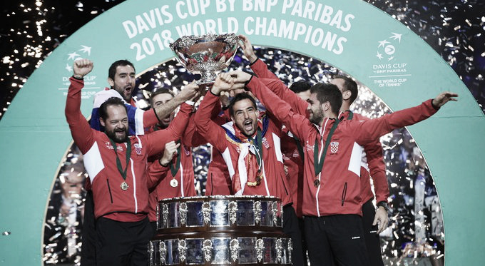 Crocia, última campeona de la Copa Davis 2018. Foto: daviscup.com