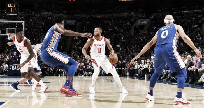 Eric Gordon fulmina sobre la bocina a los Sixers