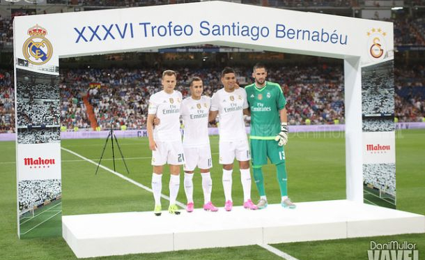 Cuatro canteranos se presentan ante el Santiago Bernabéu